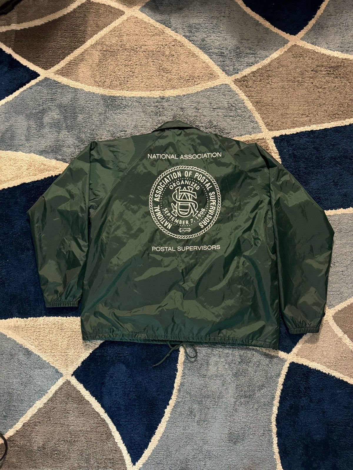 Vintage Green vintage 90s windbreaker jacket Size US XL / EU 56 / 4 - 4 Thumbnail