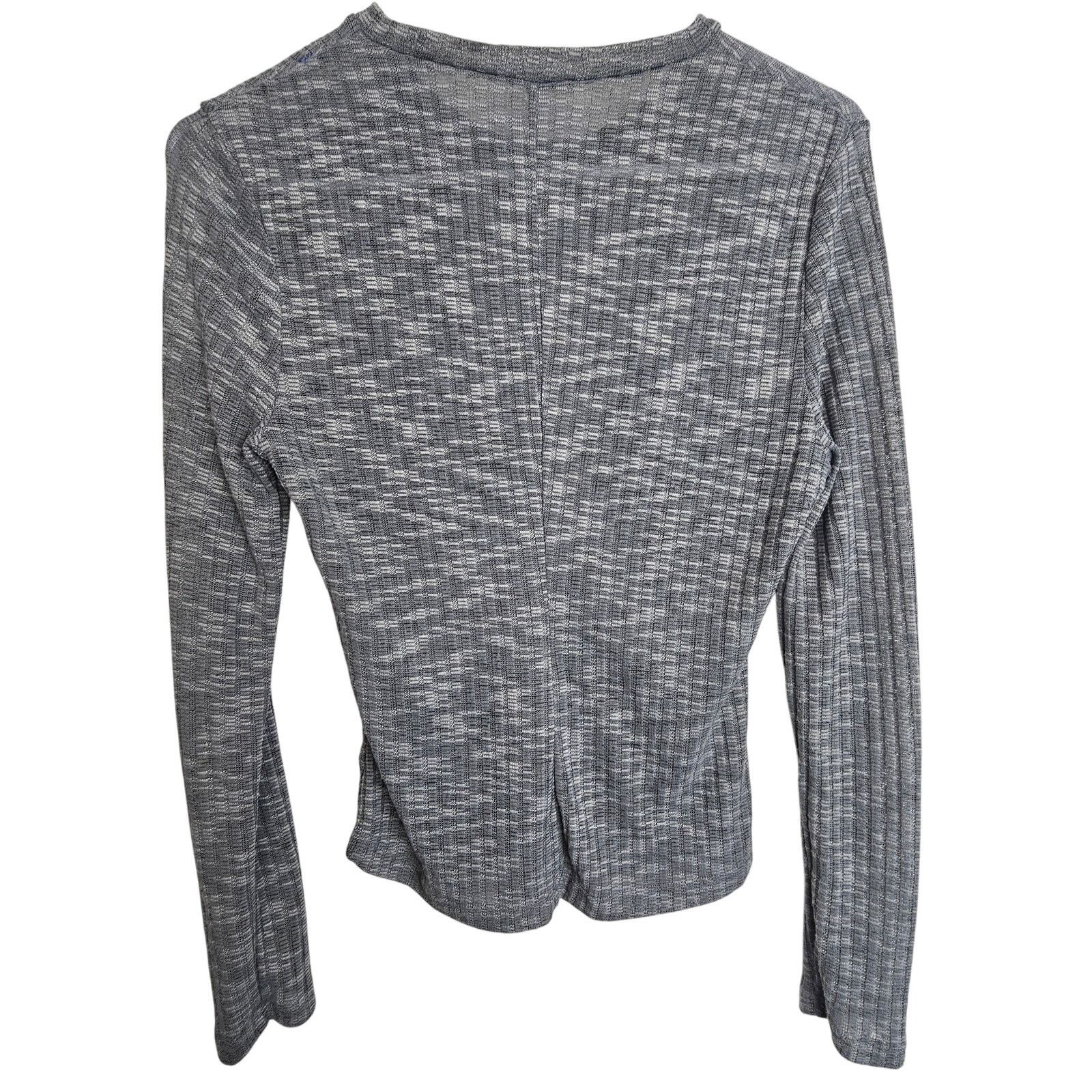 Free People Free People Intimately Women Sheer Ribbed Crewneck Size S Size S / US 4 / IT 40 - 8 Thumbnail