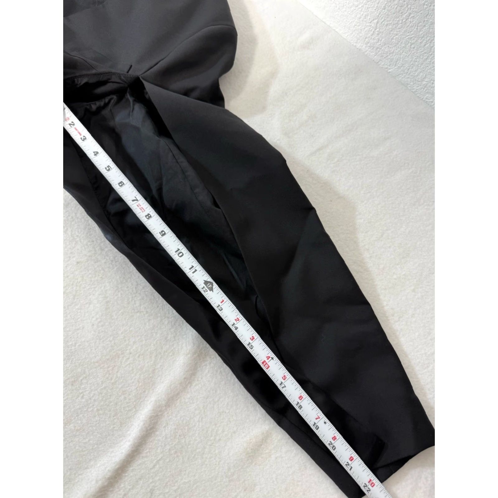 ROKSANDA Roksanda Blazer Sport Coat Womens 14 UK 18 Black Wool Blend Open Sleeves 3/4 Lined Wool Blend Black 14 Womens Blazer Sports Occasion 90s Style Womens Size XL / US 12-14 / IT 48-50 - 4 Thumbnail