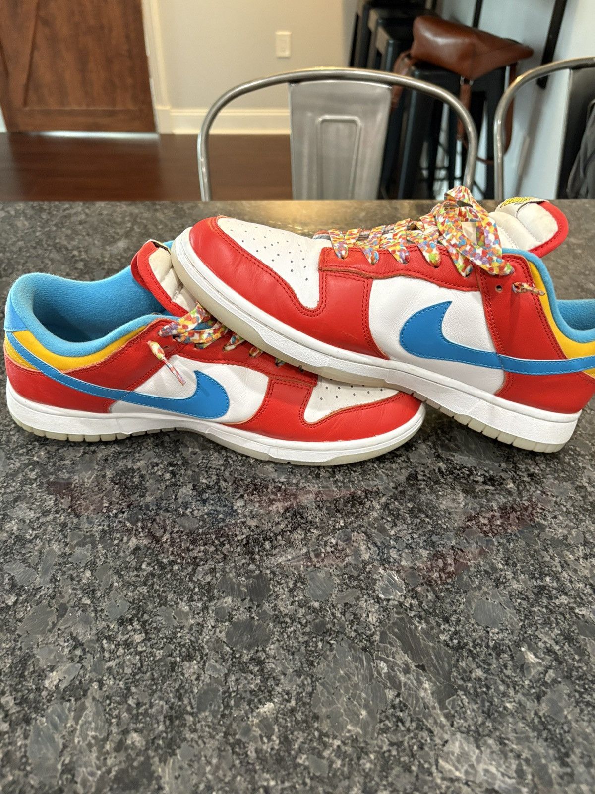 Nike Dunk Low Fruity Pebbles Size US 10 / EU 43 - 5 Thumbnail