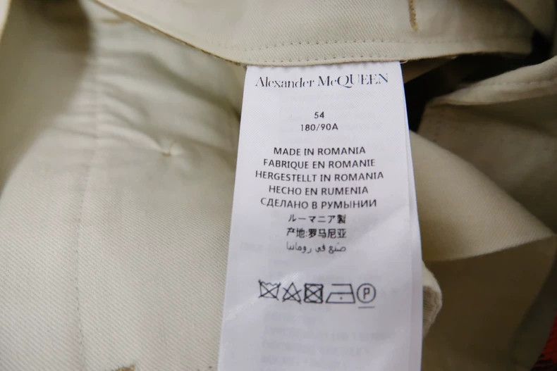Alexander McQueen Alexander McQUEEN Casual Western - style trousers Size US 38 / EU 54 - 6 Thumbnail