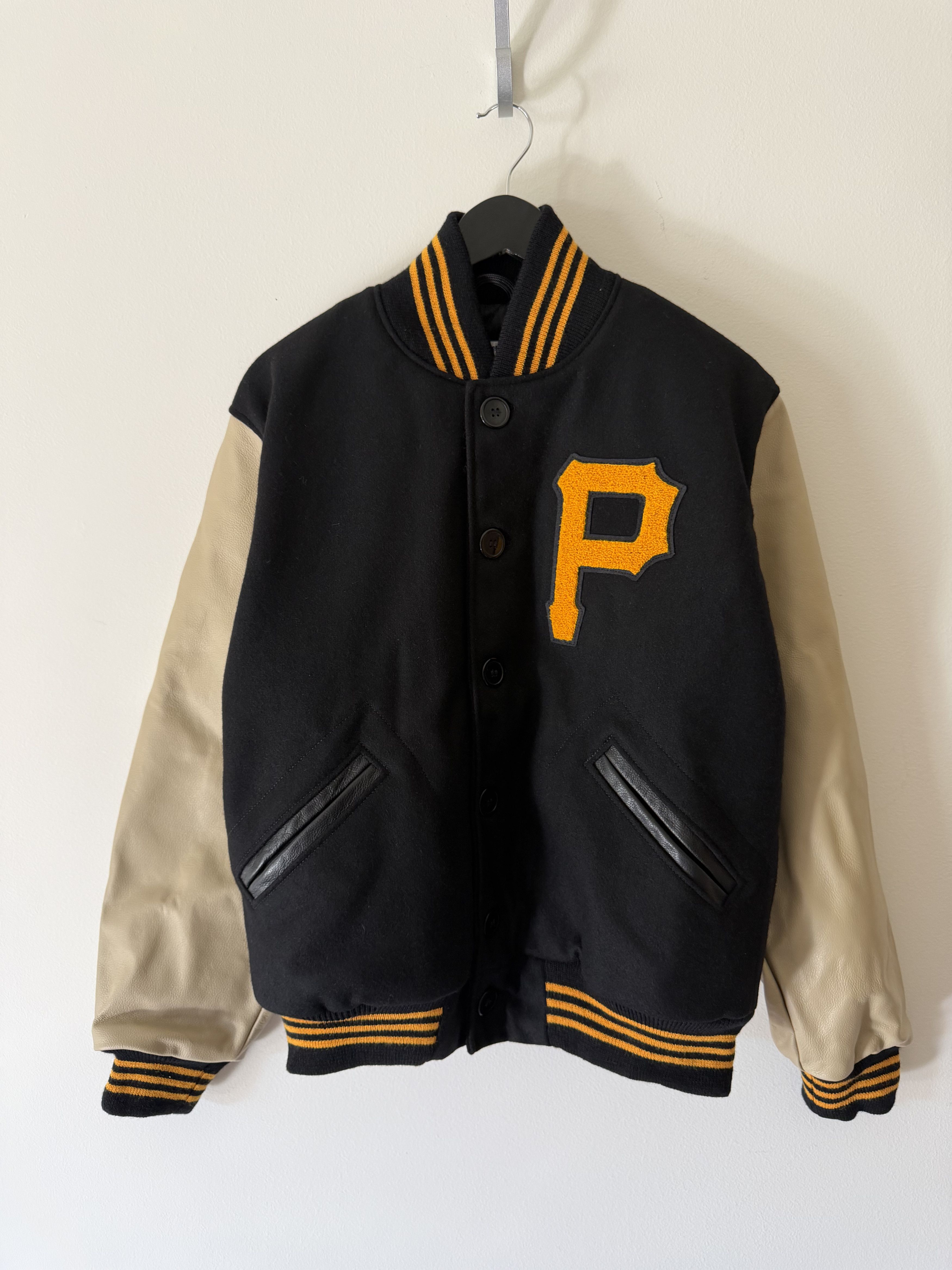Ebbets Field Flannels Ebbets Field 1960 Pittsburgh Pirates Wool Varisty Jacket Size US S / EU 44-46 / 1 - 1 Thumbnail