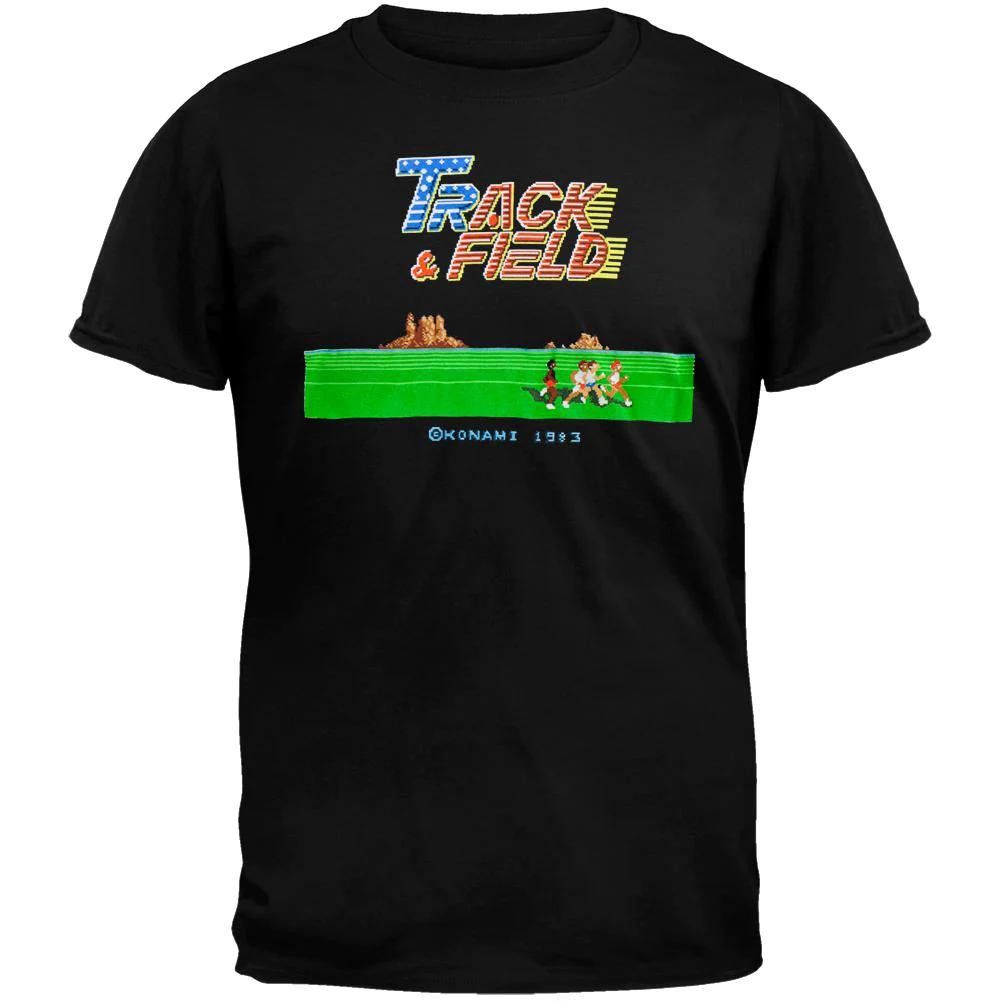 Designer NES 8-Bit Shirt Track & Field - Konami Video Game Tee 2XL Size US XXL / EU 58 / 5 - 1 Thumbnail