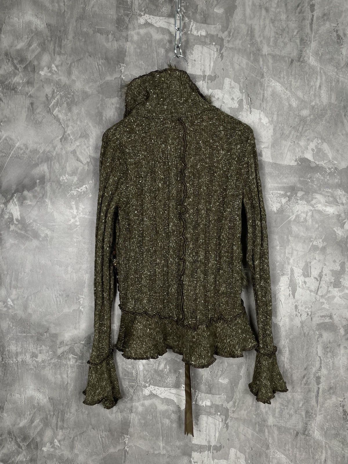 20471120 × If Six Was Nine × Japanese Brand Vintage Avant Garde Japan Style Fur 3 D Wool Sweater Size M / US 6-8 / IT 42-44 - 10 Thumbnail