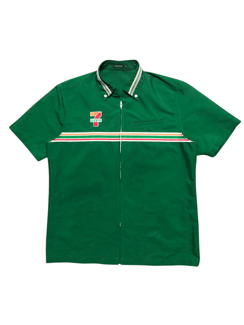 Uniform Wares Vintage 7 Eleven Short Sleeve Uniform Size US L / EU 52-54 / 3 - 2 Thumbnail