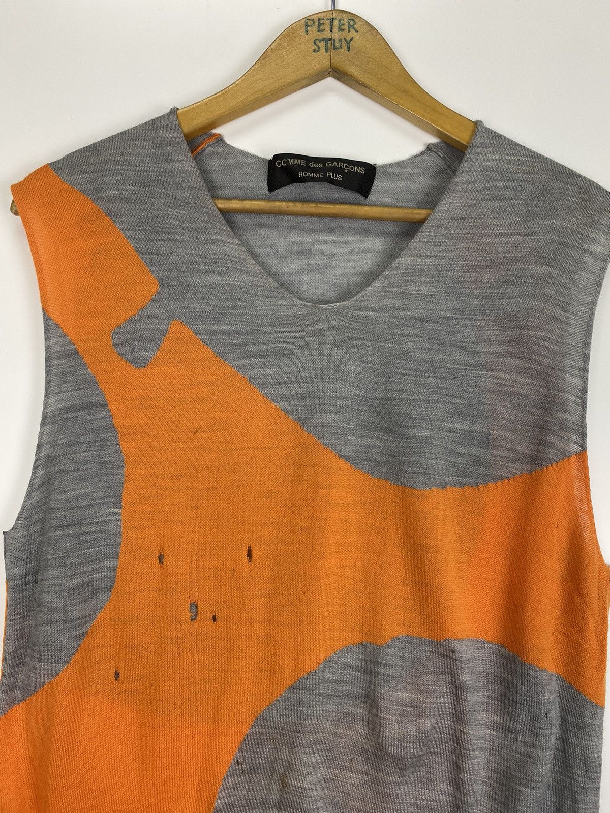 Comme des Garcons Homme Plus Comme Des Homme Plus Damaged Shirt Size US M / EU 48-50 / 2 - 3 Thumbnail