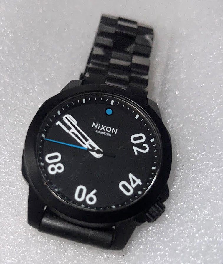 Nixon Nixon Watches The Ranger Quartz Analog 40mm GITD Numbers Y2K Size ONE SIZE - 10 Thumbnail