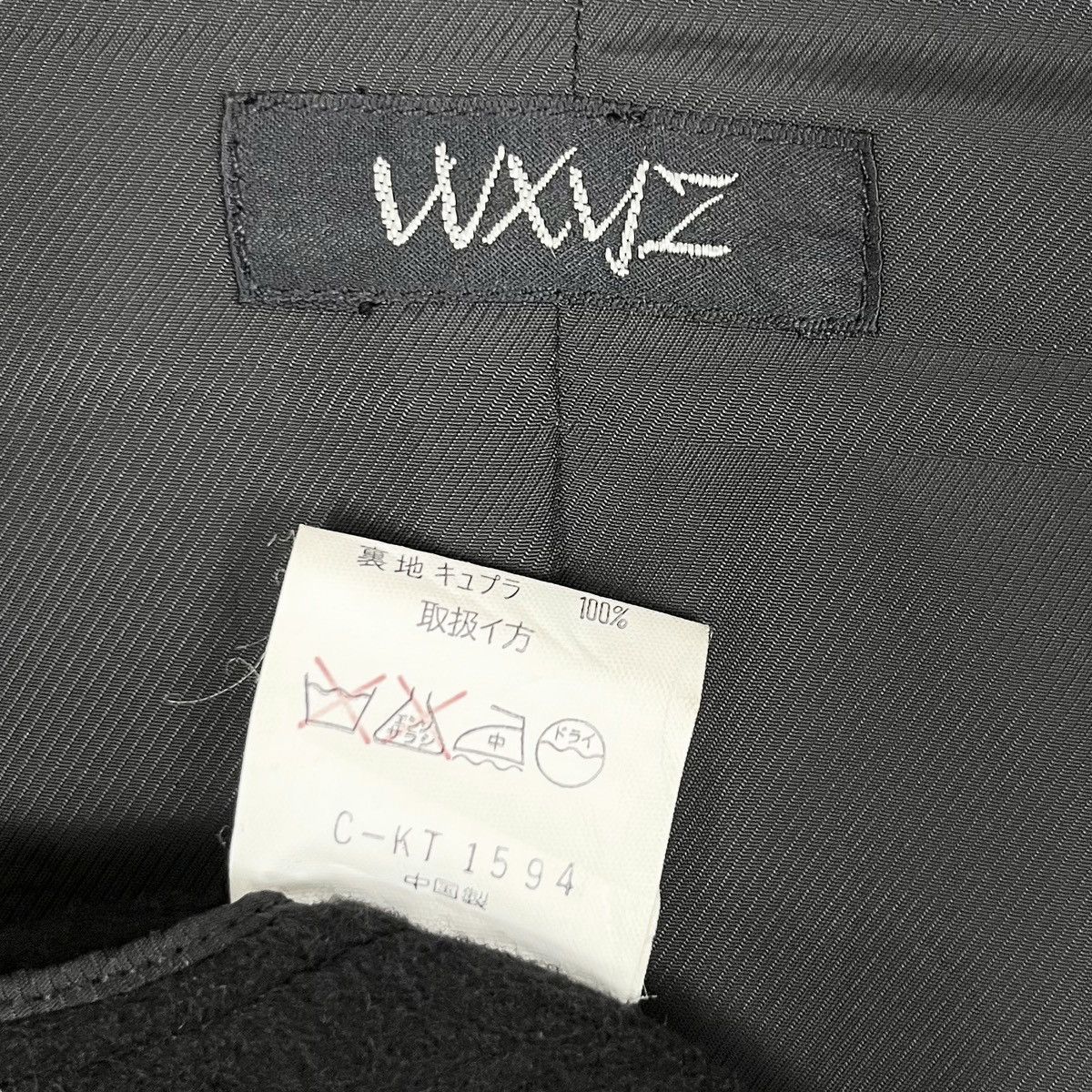 Designer × Japanese Brand × Yohji Yamamoto WXYZ Workshop Yohji Yamamoto Overcoat Size L / US 10 / IT 46 - 8 Thumbnail