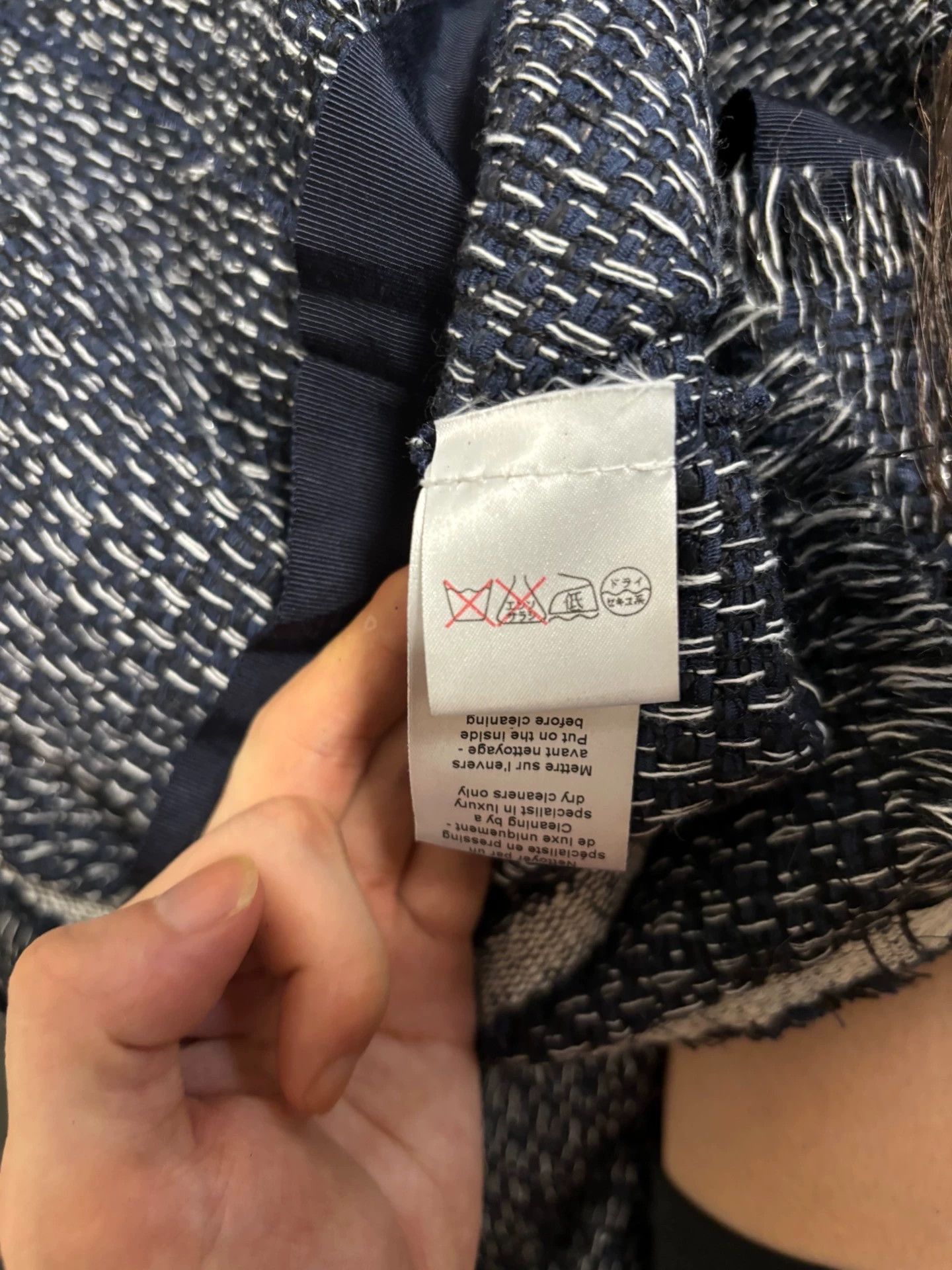 Lanvin Lanvin 2014SS Women's Coco Frayed Woven Jacket 34 Size XS / US 0-2 / IT 36-38 - 8 Thumbnail