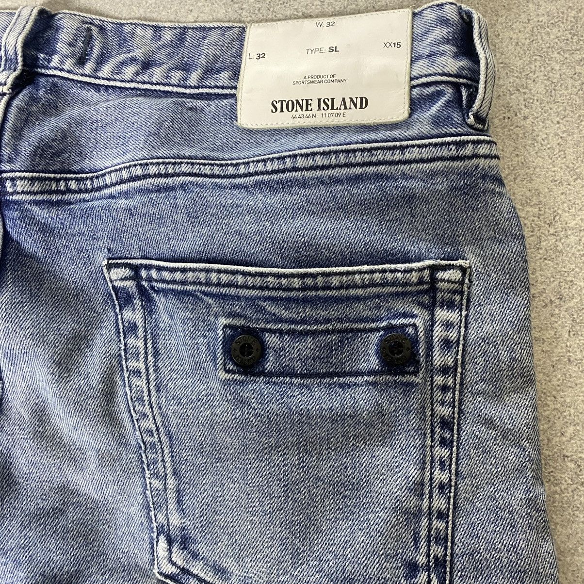 Stone Island Vintage Stone Island Jeans Patch Pocket Straight Fit Casual Size US 32 / EU 48 - 5 Thumbnail