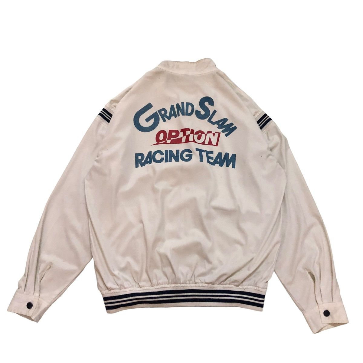 Japanese Brand 🔥VINTAGE KANSAI EYES GRAND SLAM OPTION RACING BOMBER JACKET Size US L / EU 52-54 / 3 - 2 Thumbnail