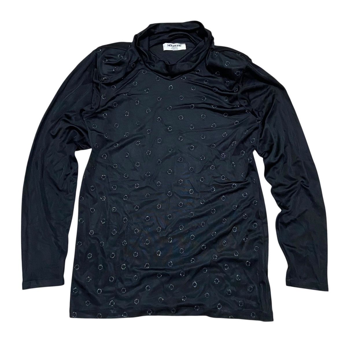 Y's Y’s Bis Moldyfig Longsleeve Turtleneck Top Size M / US 6-8 / IT 42-44 - 1 Thumbnail