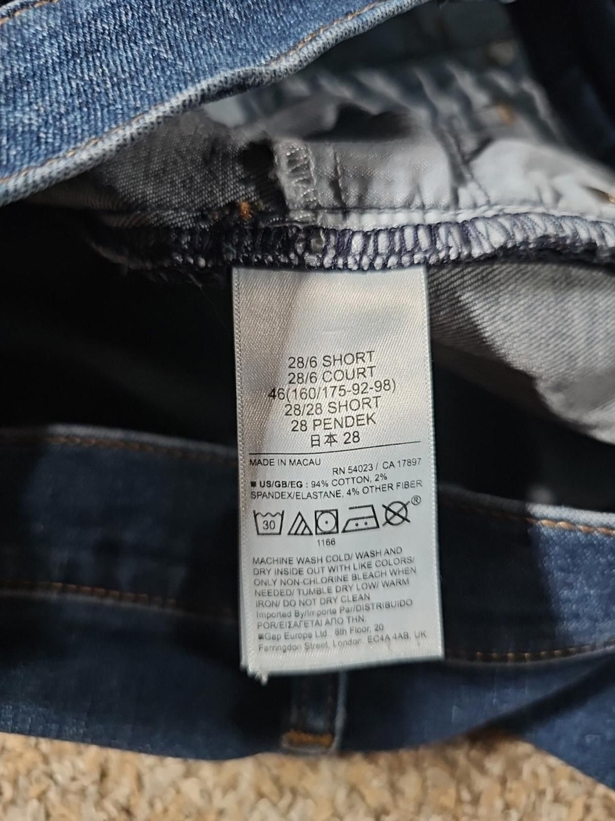 Gap GAP 28/6s True Skinny High Rise Jeans Size 28" / US 6 / IT 42 - 6 Thumbnail