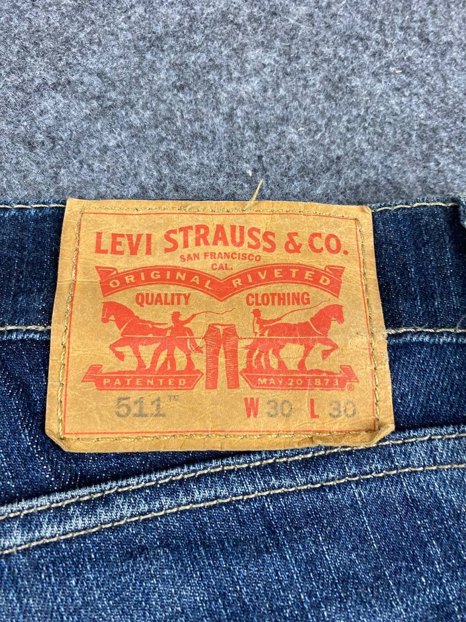 Levi's levis 511 slim distressed denim Size US 31 - 6 Thumbnail