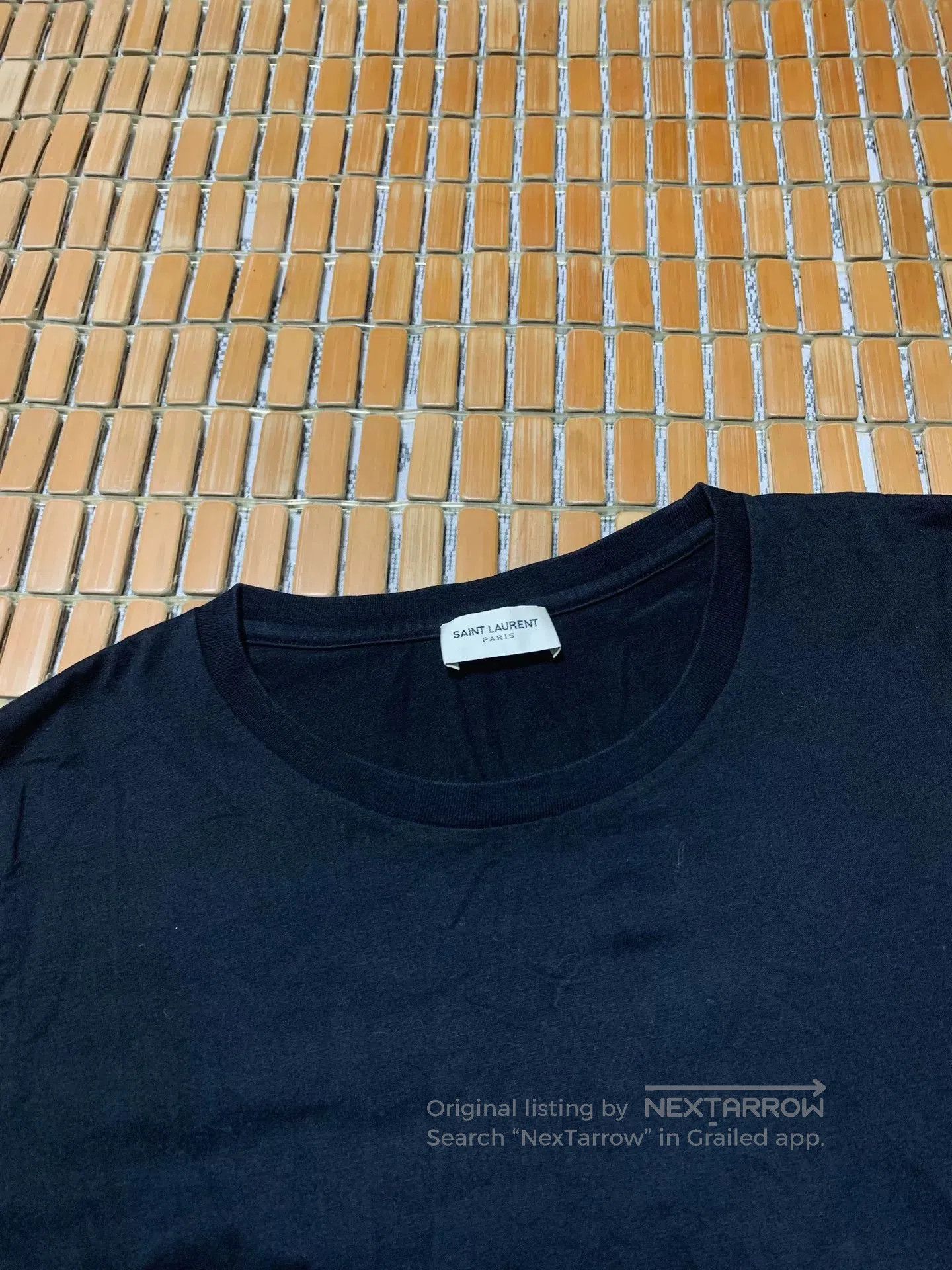 Saint Laurent Paris Saint Laurent Logo Print Short Sleeve. Size US S / EU 44-46 / 1 - 2 Thumbnail