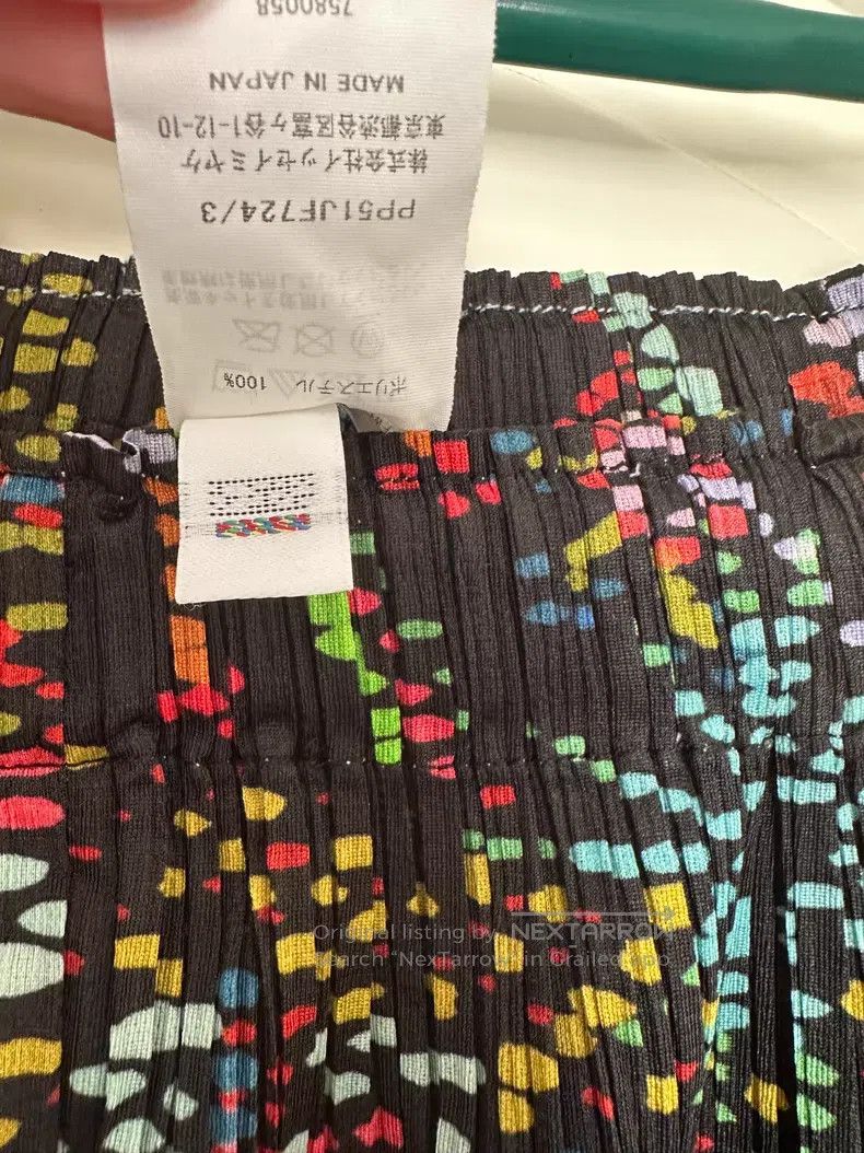 Issey Miyake Issey Miyake size:3 Fireworks Series Wide Leg Pants Size 22" - 4 Thumbnail