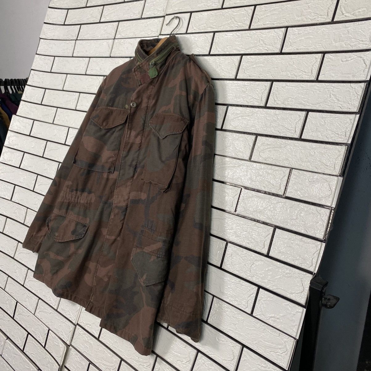 Vintage Vintage M51 Chore Military Jacket Camoflouge Multi Pocket Size US S / EU 44-46 / 1 - 3 Thumbnail