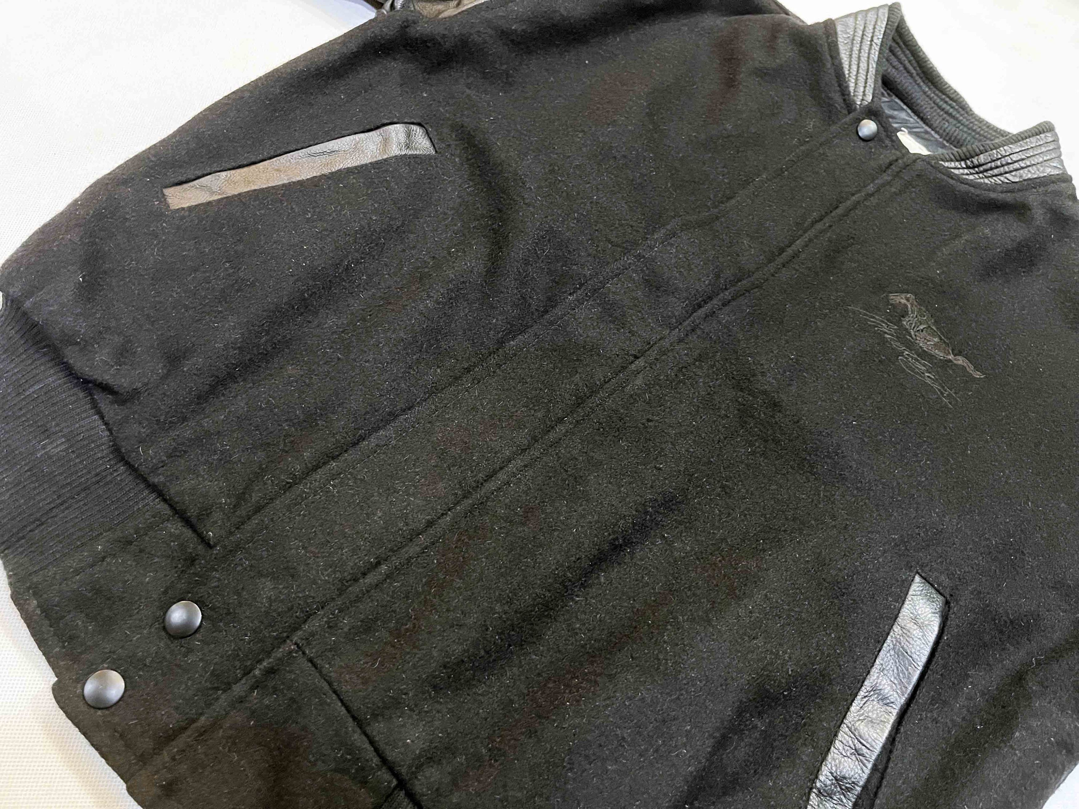 Mustang × Vintage Vintage Mustang Ford Wool Leather Jacket Size US S / EU 44-46 / 1 - 10 Thumbnail
