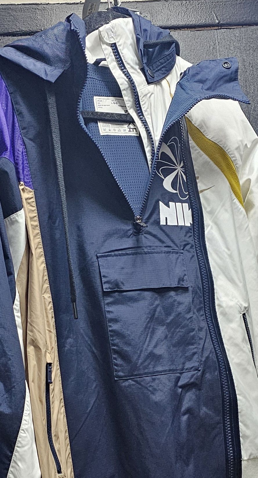 Nike × Sacai Nikelab Sacai double zipper jacket Size US L / EU 52-54 / 3 - 3 Thumbnail