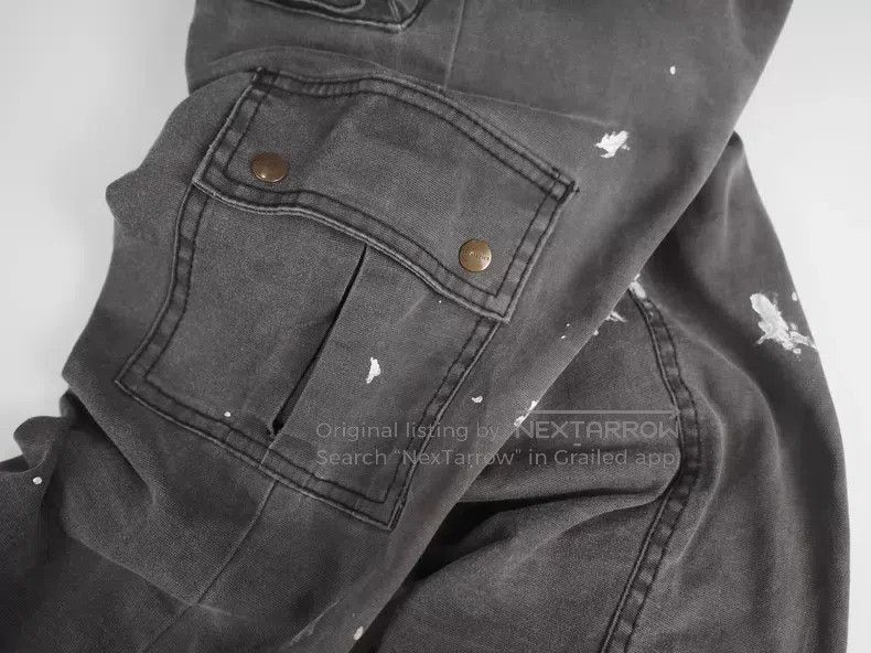 Undercover Undercover size L Grey Splattered Work Pants Size US 27 - 7 Thumbnail