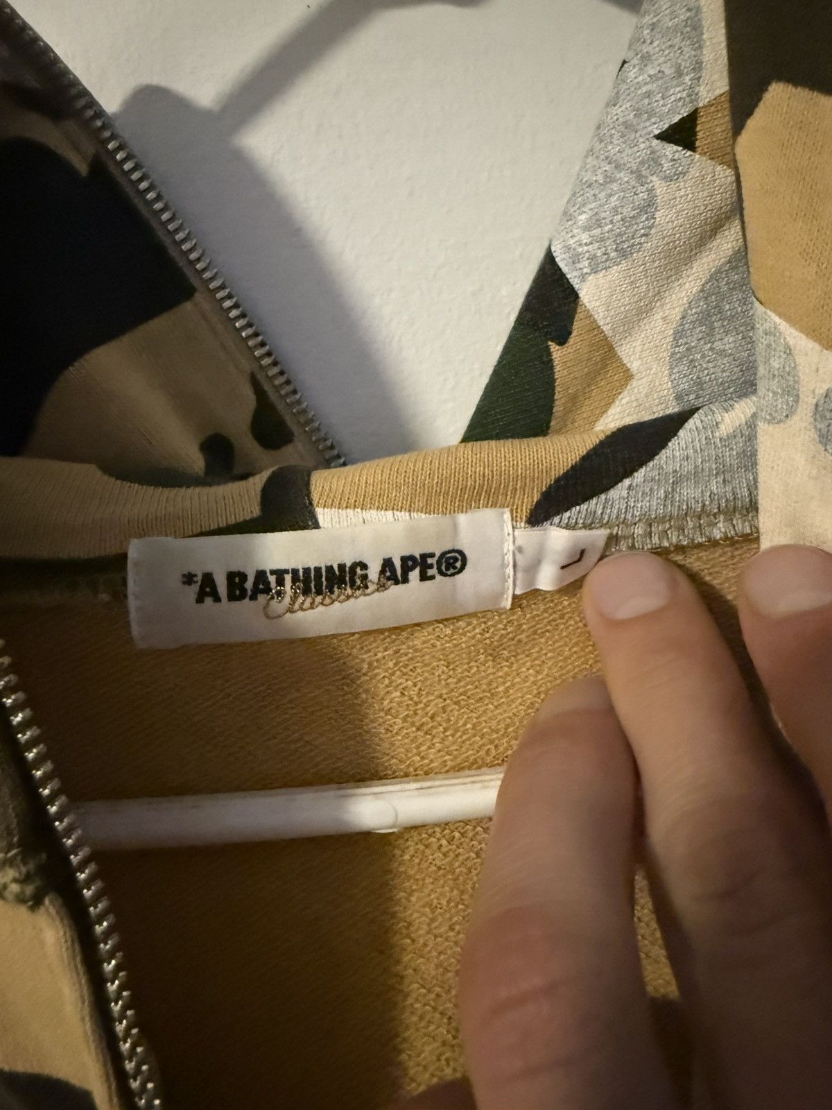 Bape Bape 2000s Nigo Hoodie Size US L / EU 52-54 / 3 - 4 Thumbnail