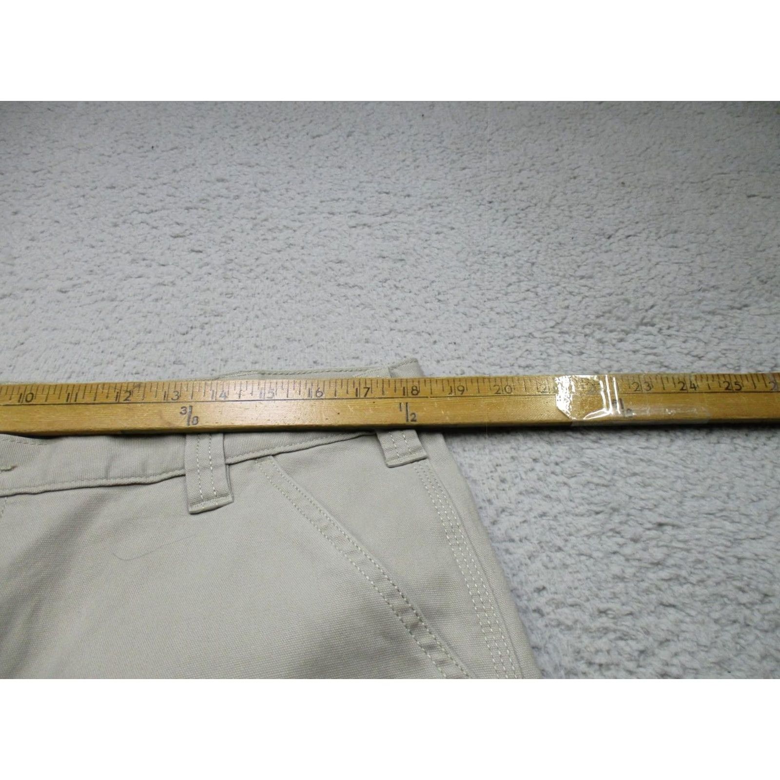 Carhartt Carhartt Pants Mens 36 Beige Carpenter Rugged Flex Relaxed Workwear Size US 36 / EU 52 - 4 Thumbnail