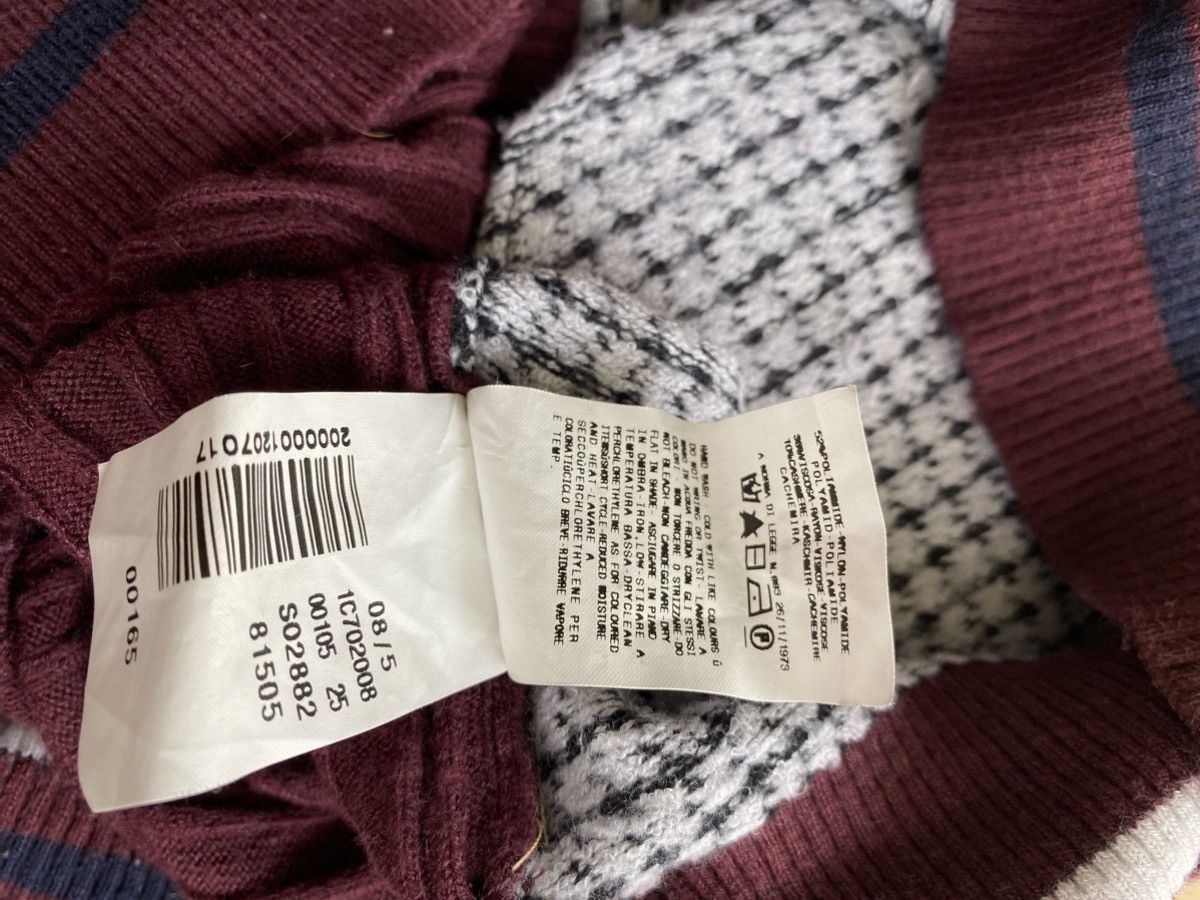 Just Cavalli Just Cavalli V-neck royal Cashmere college sweater Size US XXL / EU 58 / 5 - 9 Thumbnail
