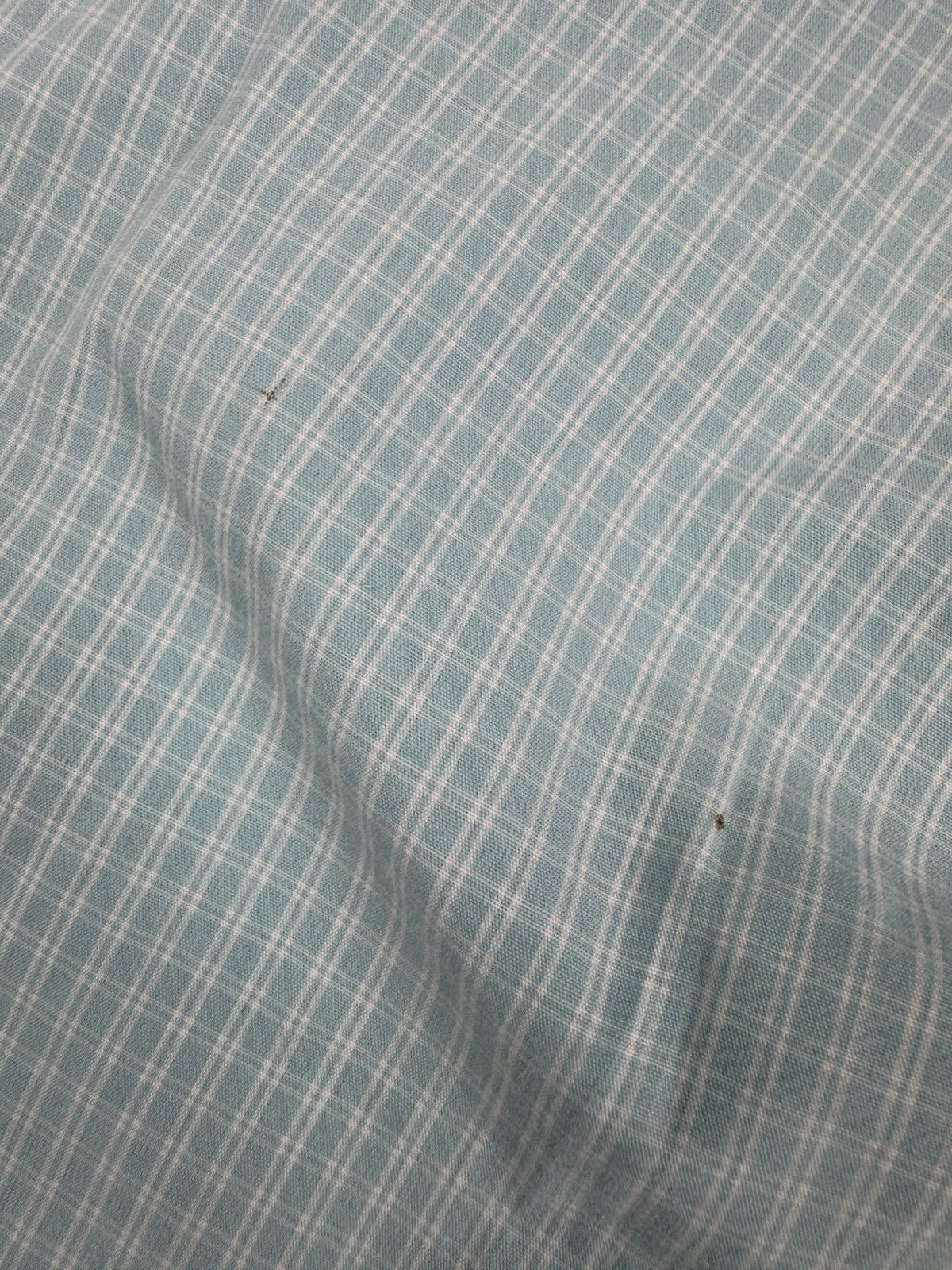 The Kooples Vintage 90s Thomas Burberry baby blue short sleeve shirt Size US M / EU 48-50 / 2 - 18 Thumbnail