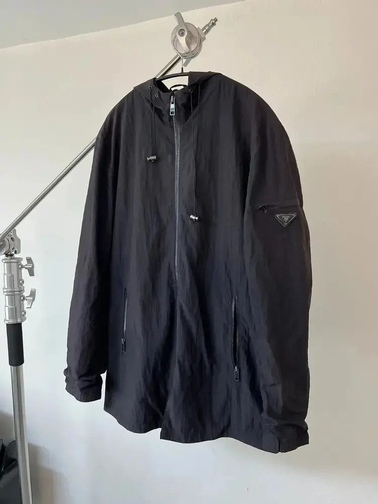 Prada × Vintage Vintage Prada Metal Label Mountain Jacket | Grailed