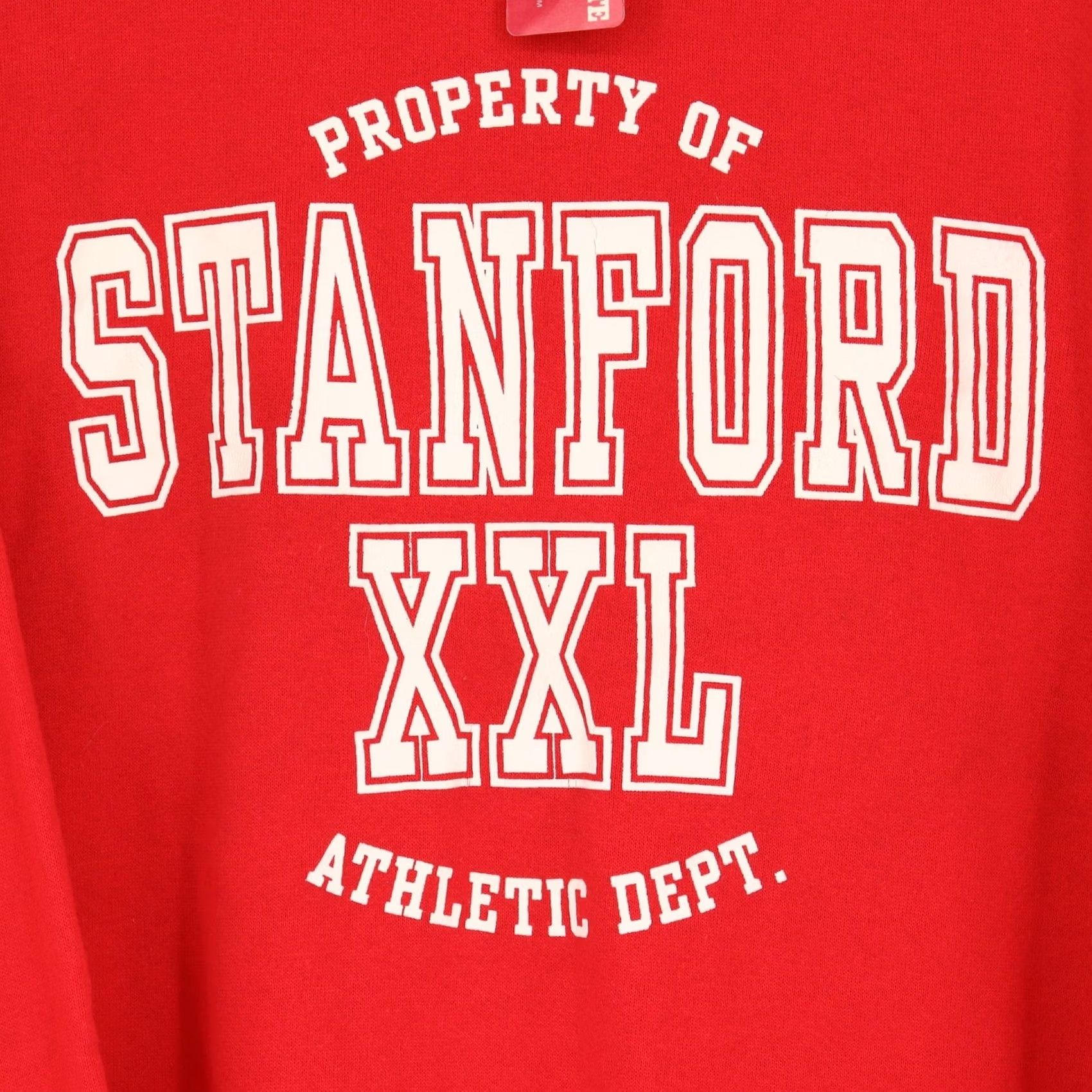 Soffe VTG Stanford University Cardinal Soffe Sweats Sweatshirt M Red Men Pullover Crew Neck Logo College Sports Knit Polyester Winter Fall Spring Mens Size US M / EU 48-50 / 2 - 2 Thumbnail