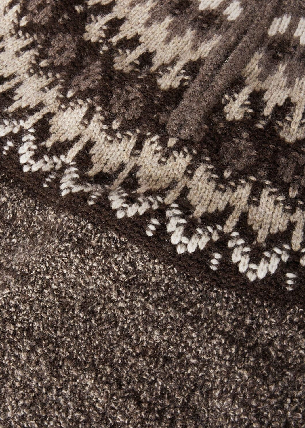 Loro Piana o1w1db10725 FAO6308 Alpe Pile Half-Neck Sweater in Multi Size US M / EU 48-50 / 2 - 7 Thumbnail