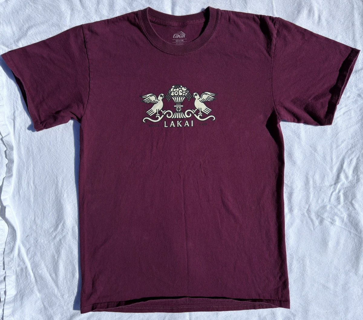 Designer × Lakai Lakai Dove olive branch graphic tee Size US M / EU 48-50 / 2 - 2 Thumbnail