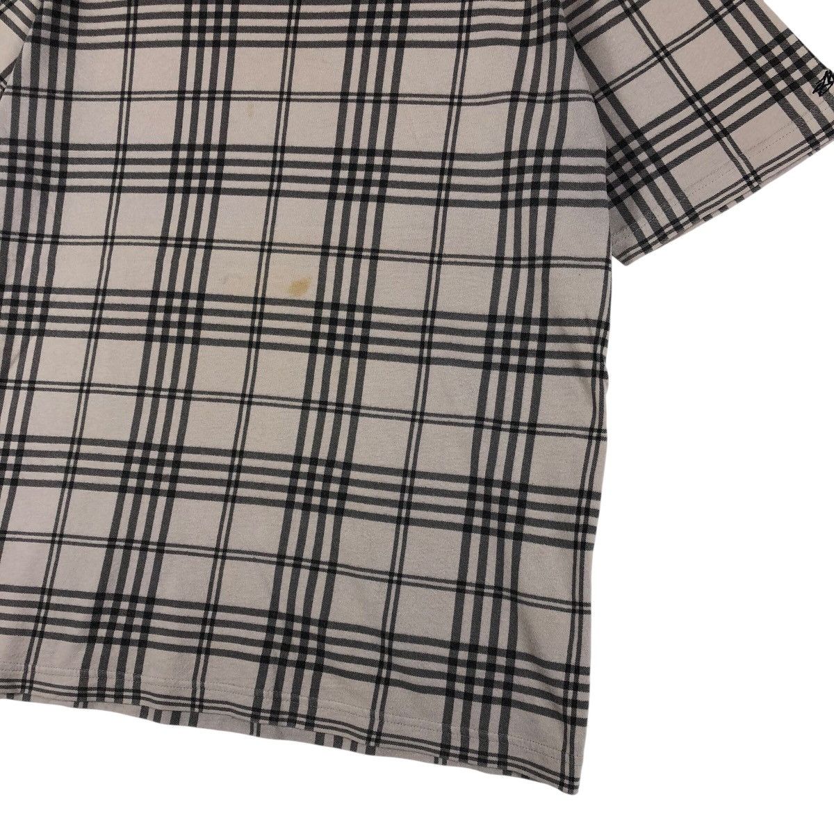 Stussy STUSSY Vintage Rip Off Burberry Nova Check T-Shirt Size US L / EU 52-54 / 3 - 5 Thumbnail
