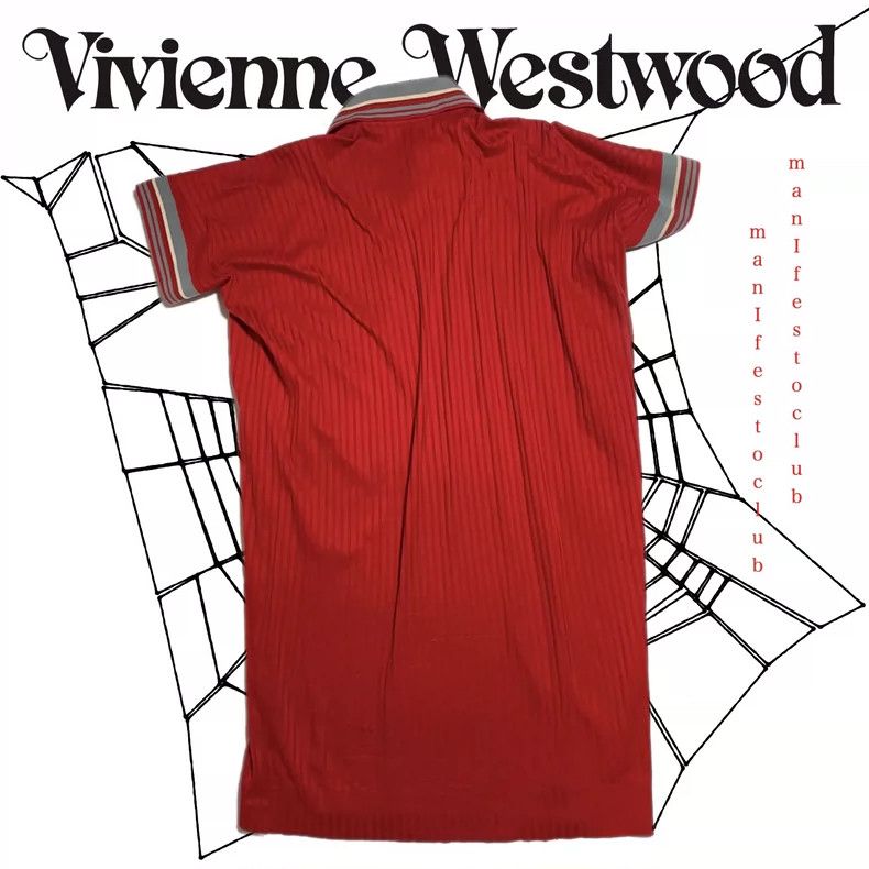 Vivienne Westwood Vivienne Westwood Red straight shirt polo skirt Size M / US 6-8 / IT 42-44 - 2 Thumbnail