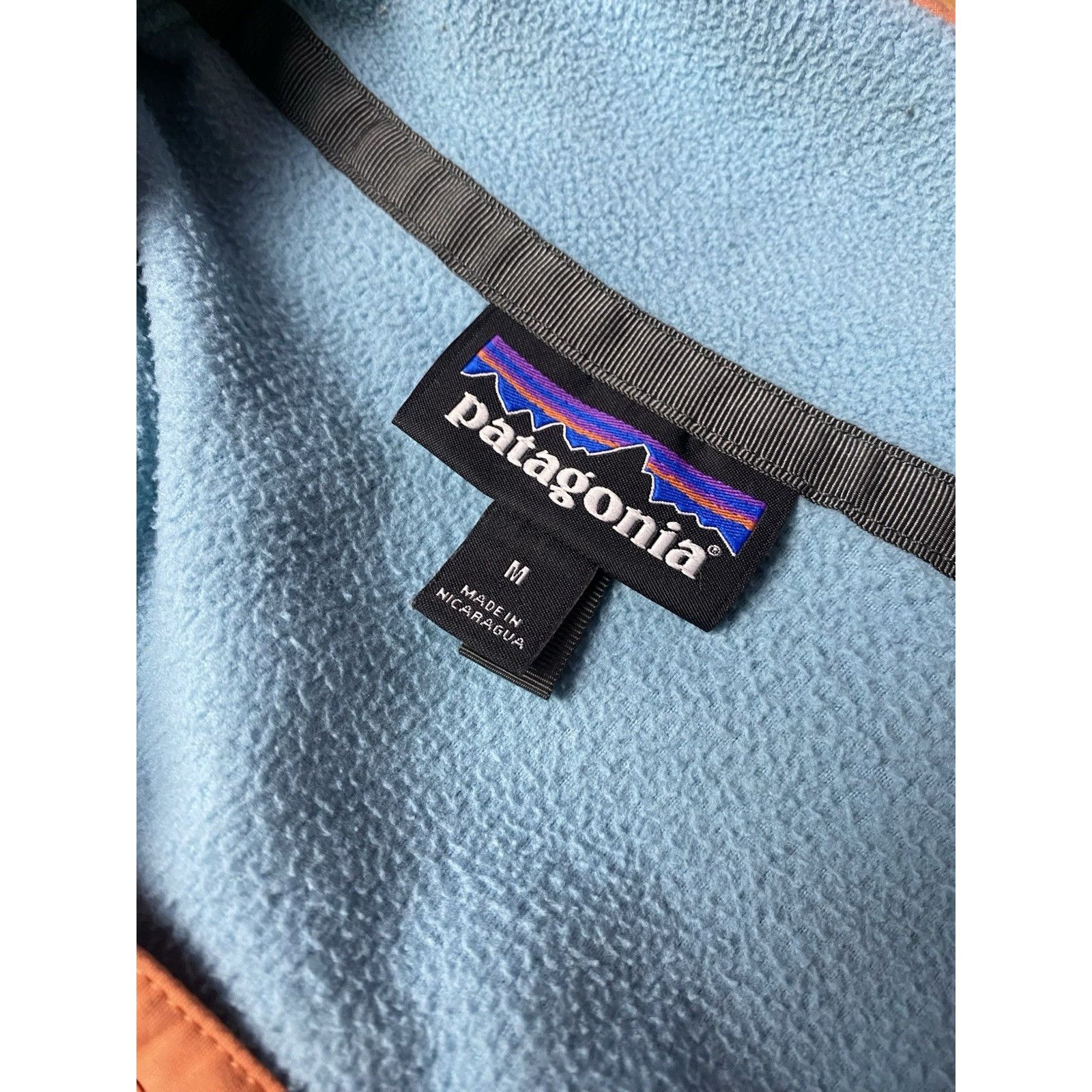 Patagonia Patagonia Men's Blue Fleeced High Neck Sweater Size M Size US M / EU 48-50 / 2 - 10 Thumbnail