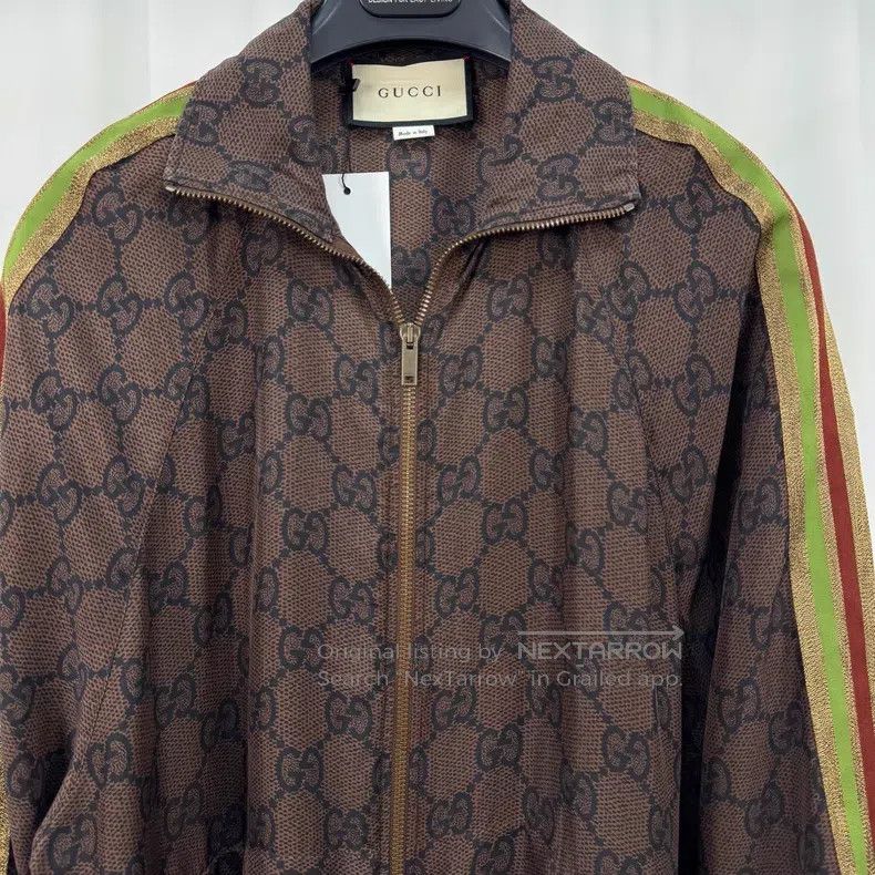 Gucci Gucci Old flower full printing webbing mulberry silk zippe Size US XS / EU 42 / 0 - 3 Thumbnail