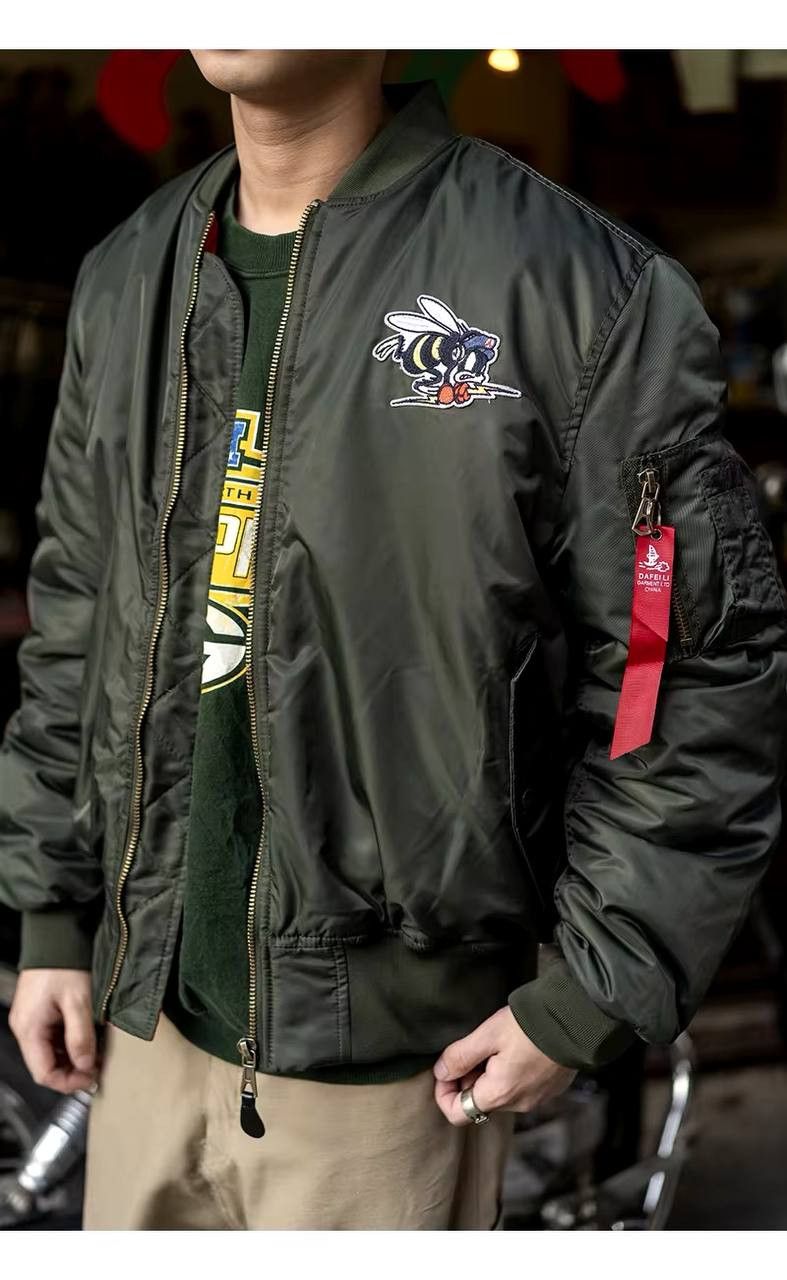 Japanese Brand × Vintage vintage USAFA embroidered bomber. Size US XL / EU 56 / 4 - 7 Thumbnail