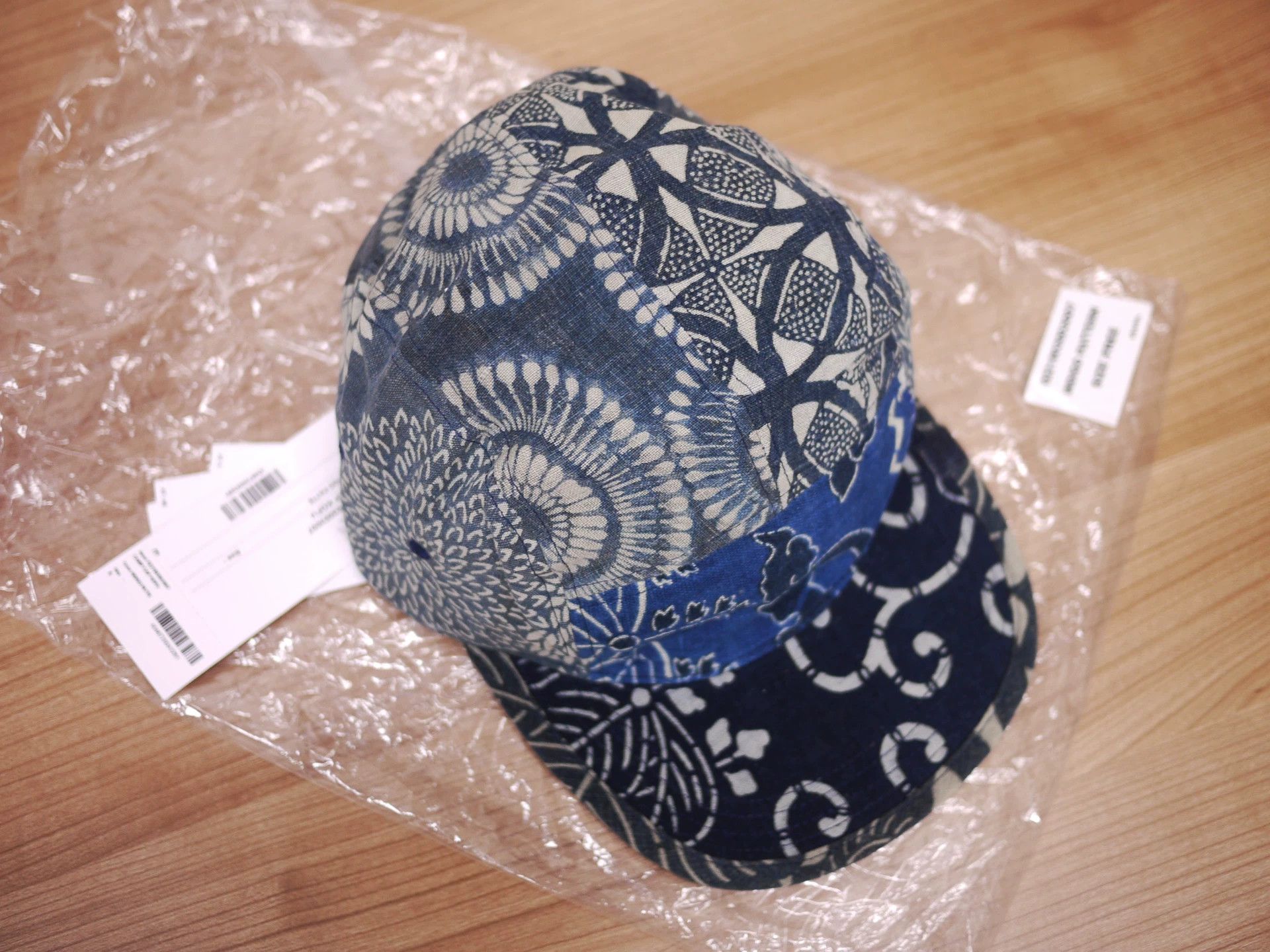 Visvim Visvim ICT Camp Cap Kofu Indigo Pattern F Size ONE SIZE - 5 Thumbnail