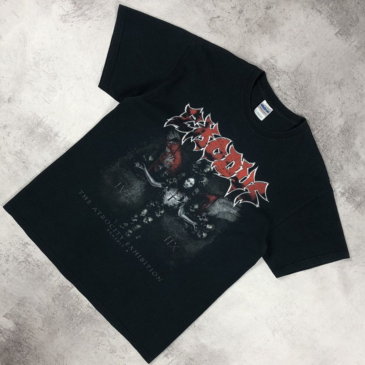Vintage Vintage Exodus The Atrocity Exhibition Tour Tee Size US M / EU 48-50 / 2 - 6 Thumbnail