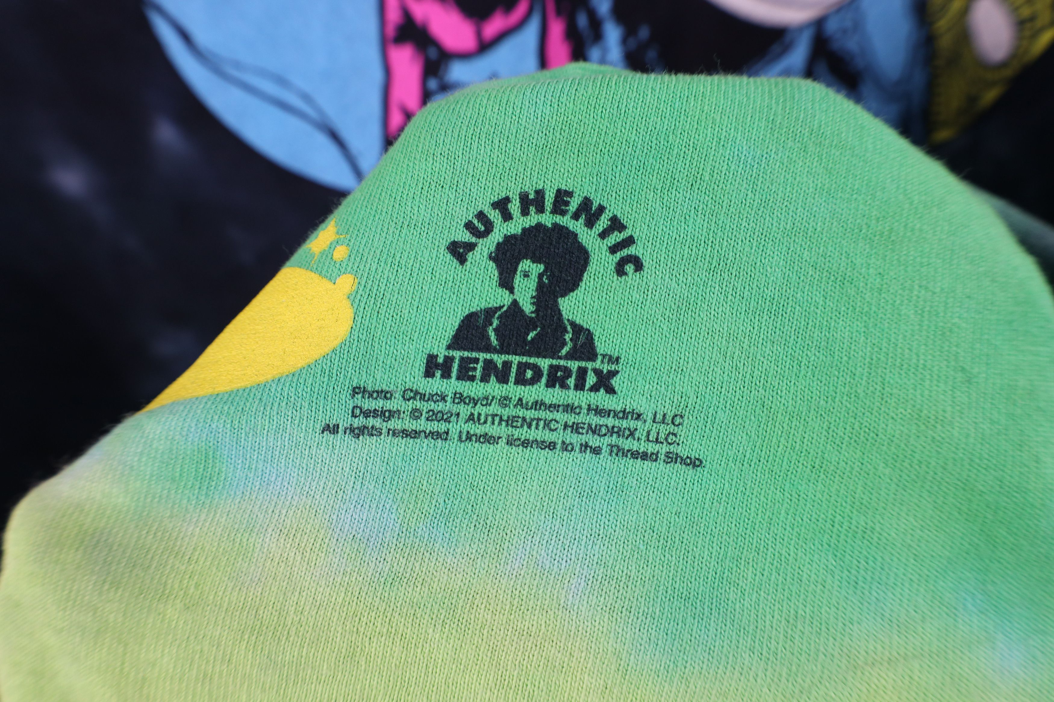 Liquid Blue Y2K Liquid Blue Wash Jimi Hendrix Band T-Shirt Moon Flower Size US L / EU 52-54 / 3 - 9 Thumbnail