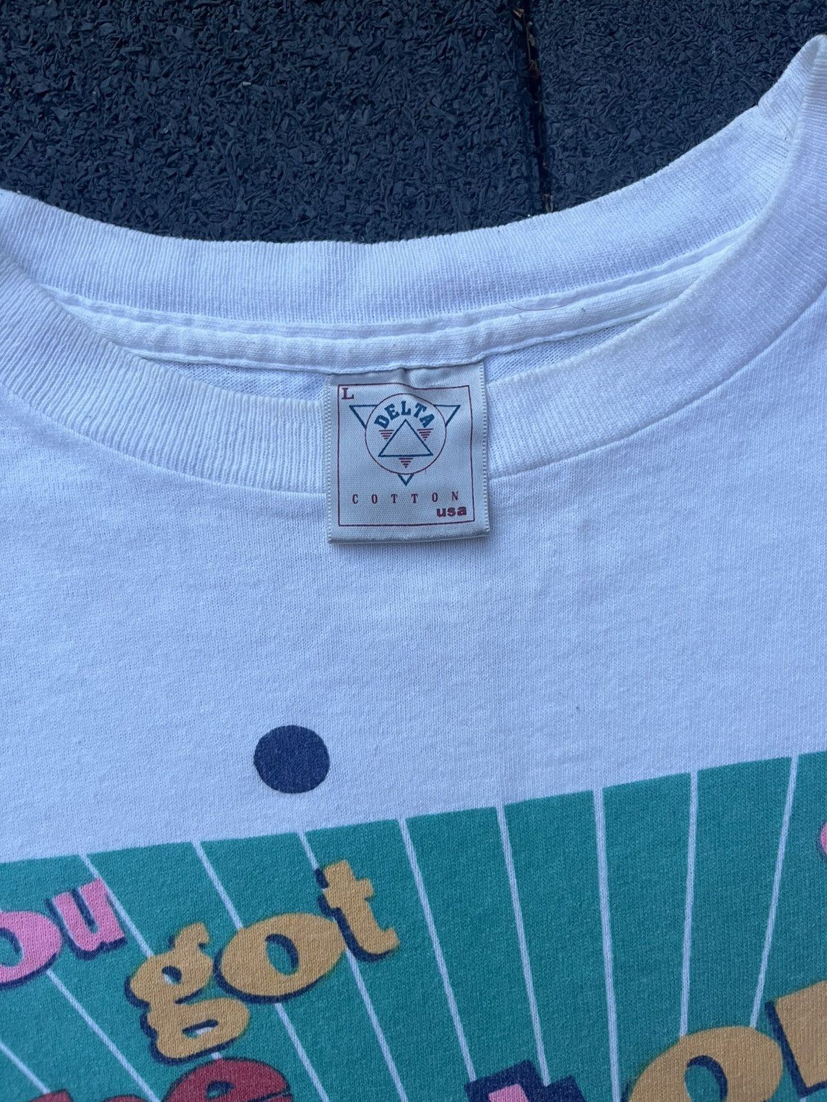 Delta 80s VINTAGE Diet pepsi graphic tee Size US L / EU 52-54 / 3 - 2 Thumbnail