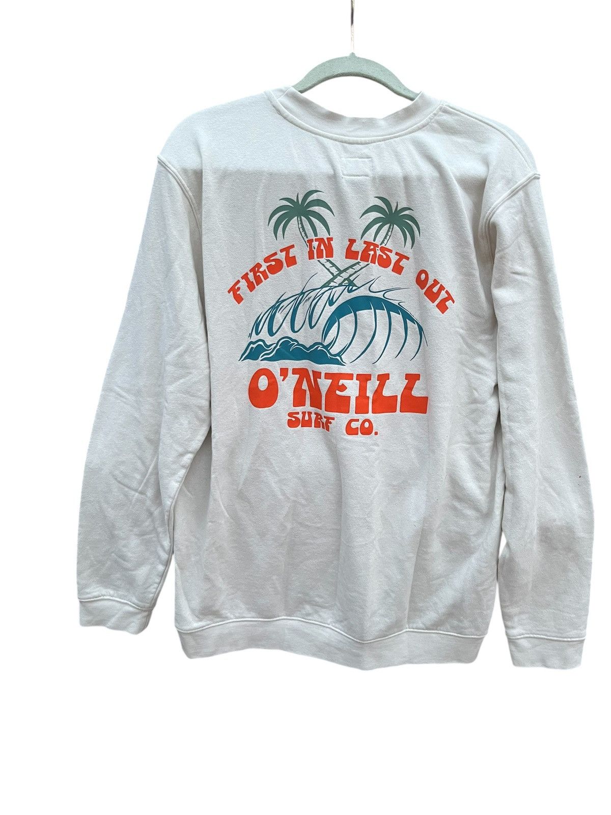 O'Neill O’Neill Surf “First In Last Out” Surf Crewneck Grey USA XL Size US XL / EU 56 / 4 - 7 Thumbnail