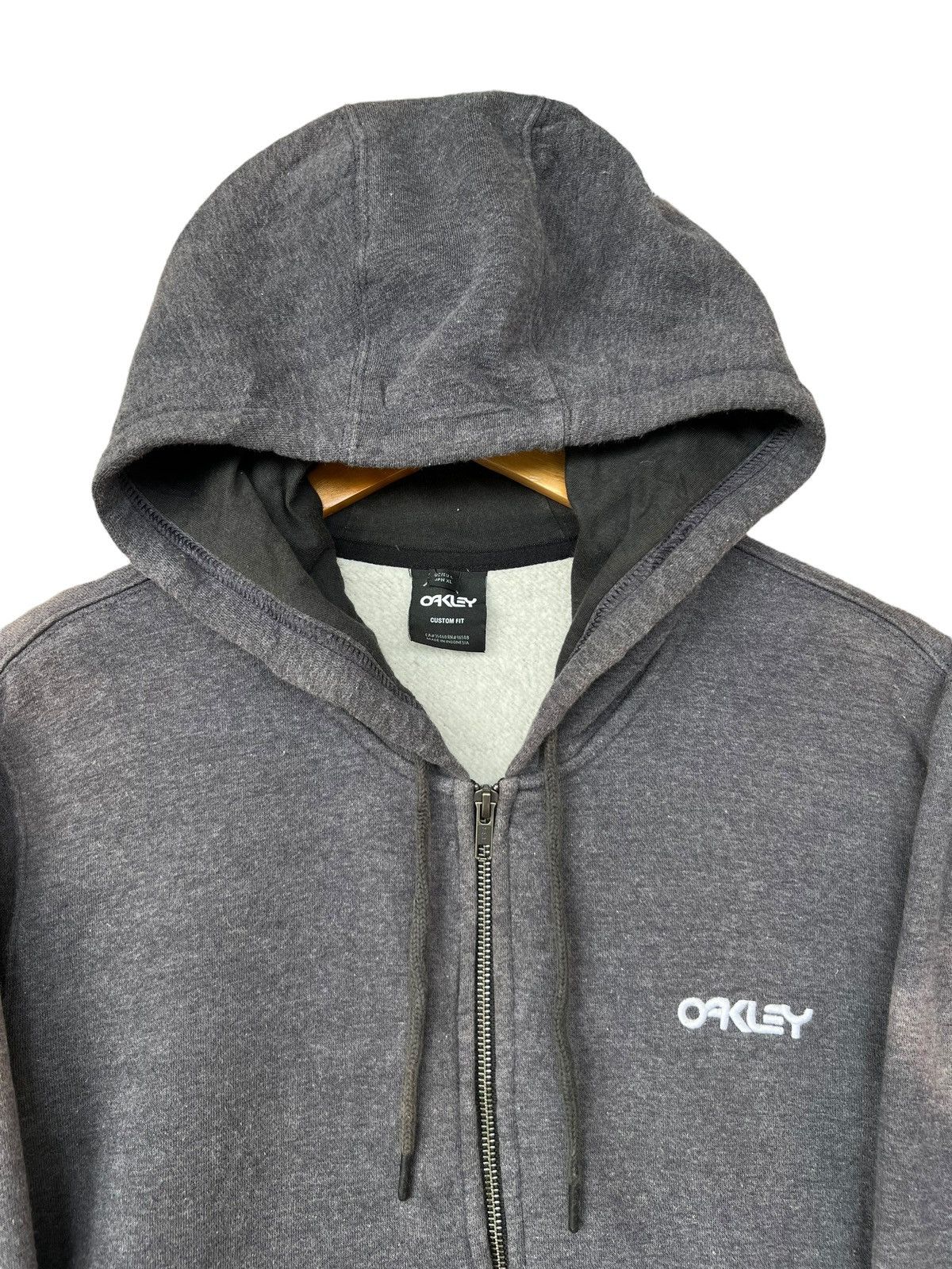 Oakley Oakley Distressed Faded Baggy Boxy Hoodie Size US M / EU 48-50 / 2 - 4 Thumbnail