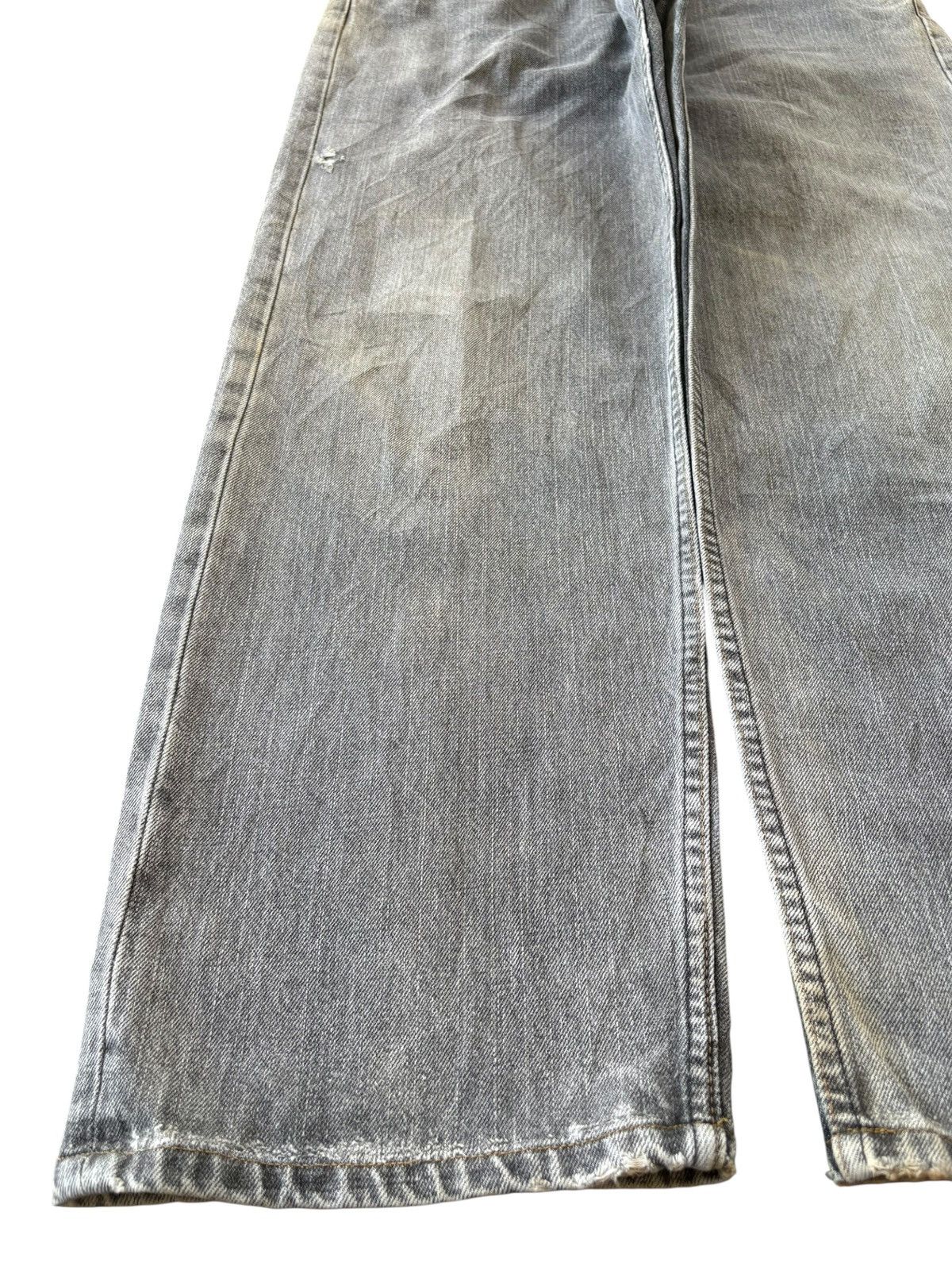 Levi's Vintage 90s Levis 539 Charcoal Wash Baggy Jeans Size US 34 / EU 50 - 6 Thumbnail