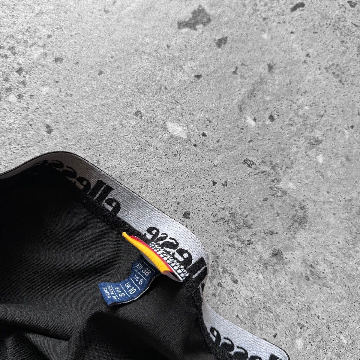 Ellesse Ellesse Womens Black Wrap Sports Skirt With Logo Waistband Size 27" / US 4 / IT 40 - 6 Thumbnail