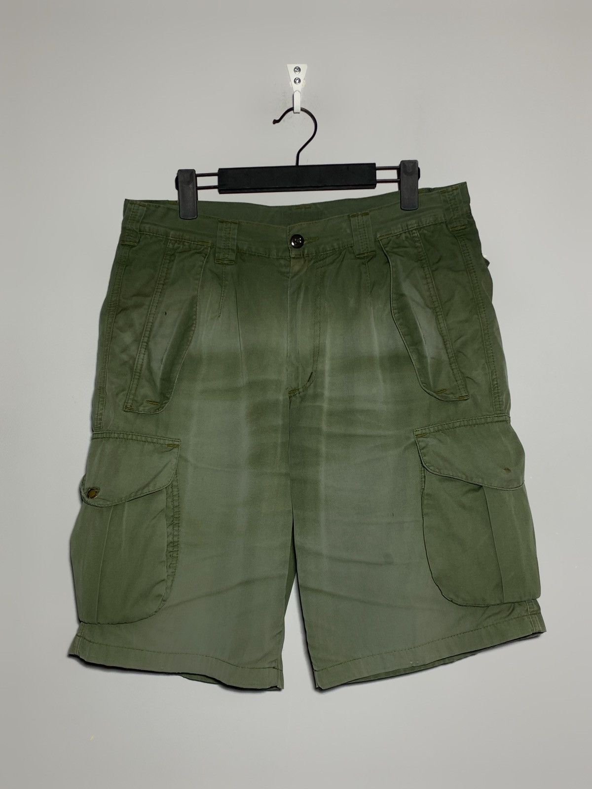 Filson Vintage Filson Cargo Work Wear Distressed Shorts- Size US 34 / EU 50 - 1 Thumbnail