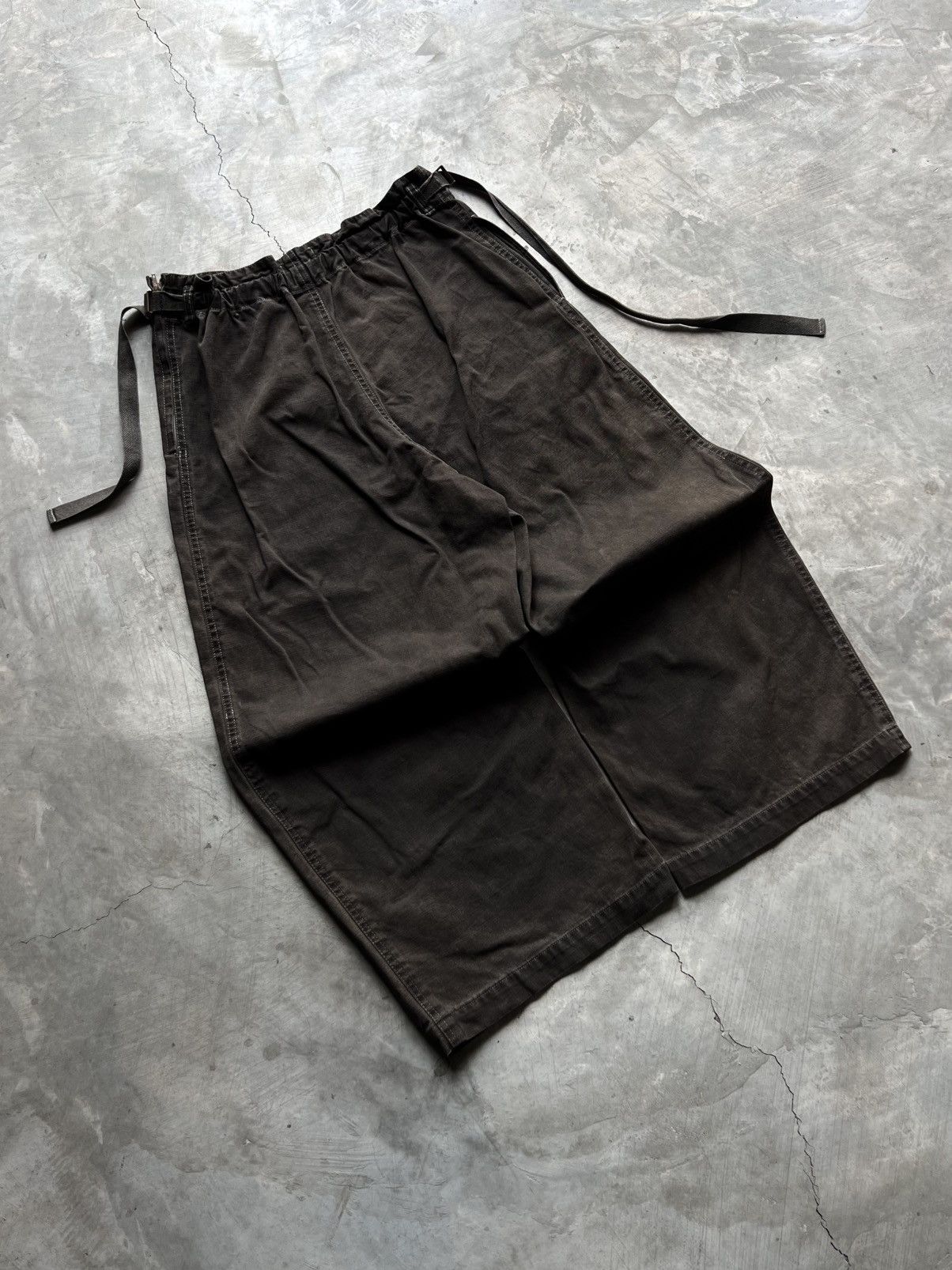 Issey Miyake Plantation Issey Miyake Faded Wide Leg Trousers Size US 32 / EU 48 - 11 Thumbnail