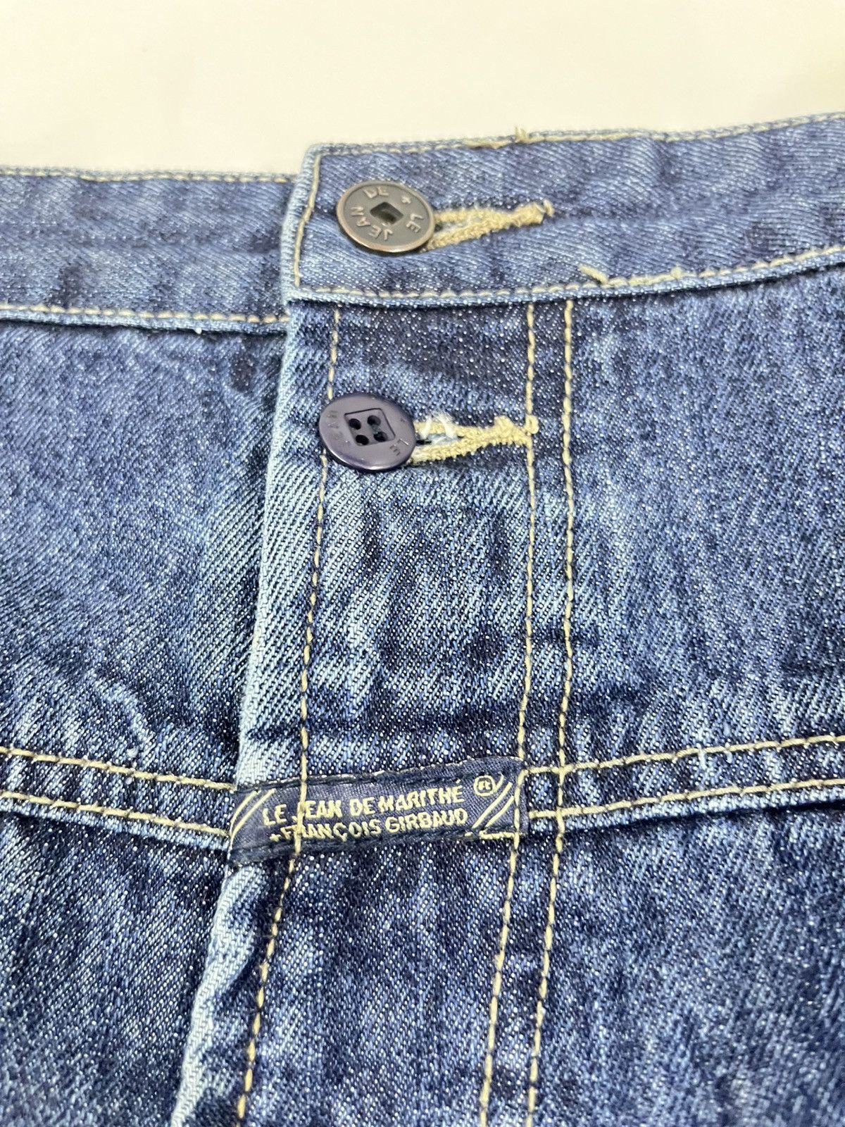 Designer × Marithe + Francois Girbaud × Vintage Marithe & Francois Girboud Workwear Carpenter Jeans Size US 34 / EU 50 - 8 Thumbnail
