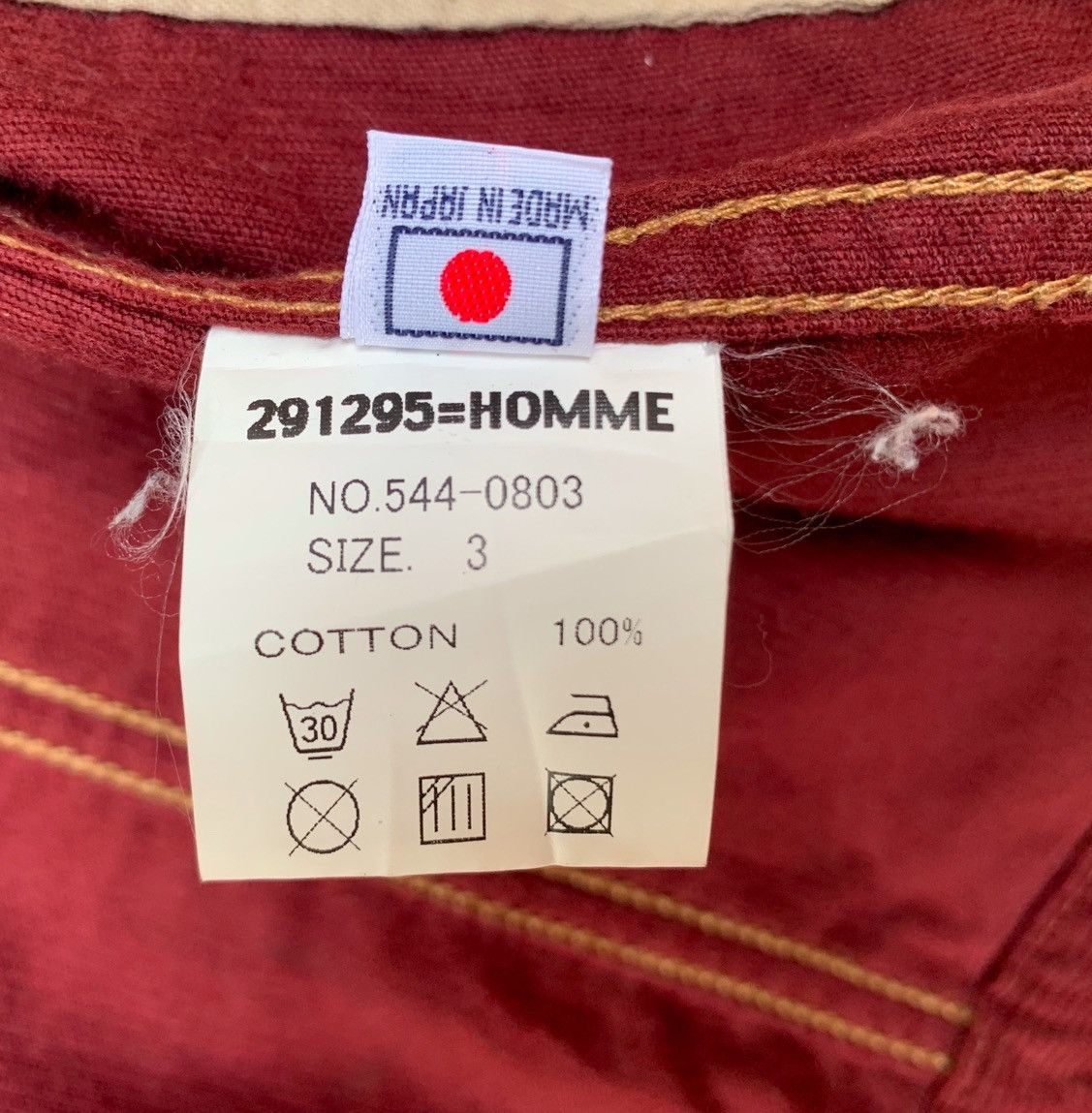Other 291295 Homme Custom Made Corduroy Jacket Made In Japan Size US S / EU 44-46 / 1 - 12 Thumbnail
