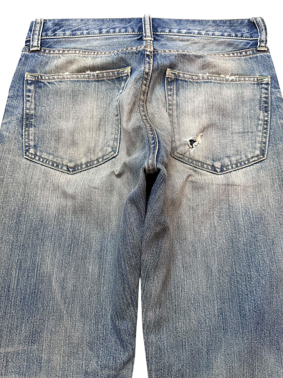 Alexander Wang × Uniqlo Vintage UJ Mudwash Straight Cut Denim Size US 29 - 5 Thumbnail